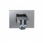 Steinberg 135 - Coude de raccordement avec support, chrome 135 1667