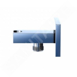 Steinberg 135 - Coude de raccordement avec support, chrome 135 1667