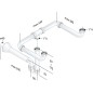 Bruckner Accessoires - Siphon de lavabo Mosquito pour double lavabo, 1 1/4, vidage 40 mm, blanc 151.130.0 Bruckner Accessoires - Siphon de lavabo Mosquito pour double lavabo, 1 1/4, vidage 40 mm, blanc 151.130.0