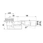 Jika Accessoires - Garniture de vidage pour receveur de douche H2949830000001