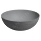 Sapho Formigo - Vasque, diamètre 390 mm, sans trop-plein, gris FG039 Sapho Formigo - Vasque, diamètre 390 mm, sans trop-plein, gris FG039