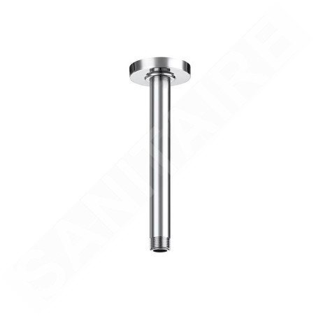 Roca Raindream - Bras de douche au plafond, 200 mm, chrome A5B0550C00