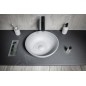 Sapho Formigo - Vasque, diamètre 390 mm, sans trop-plein, gris FG039 Sapho Formigo - Vasque, diamètre 390 mm, sans trop-plein, gris FG039