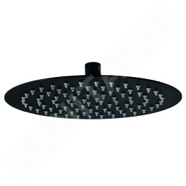 Novaservis Ferro - Pomme de douche, diamètre 250 mm, noir mat RUP/250,5