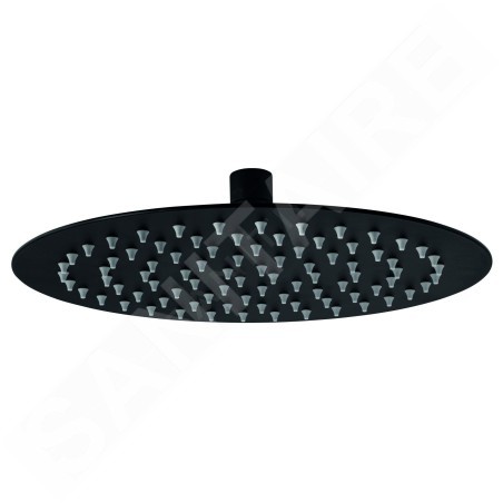 Novaservis Ferro - Pomme de douche, diamètre 250 mm, noir mat RUP/250,5