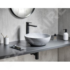 Sapho Formigo - Vasque, diamètre 390 mm, sans trop-plein, gris FG039