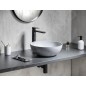 Sapho Formigo - Vasque, diamètre 390 mm, sans trop-plein, gris FG039 Sapho Formigo - Vasque, diamètre 390 mm, sans trop-plein, gris FG039