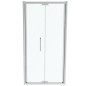 Ideal Standard i.Life - Portes de douche pliantes 1000 mm, silver bright / verre clair T4853EO