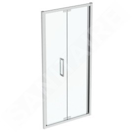 Ideal Standard i.Life - Portes de douche pliantes 800 mm, silver bright / verre clair T4850EO