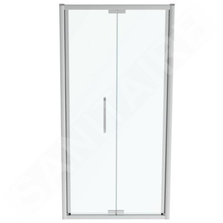 Ideal Standard i.Life - Portes de douche pliantes 900 mm, silver bright / verre clair T4851EO
