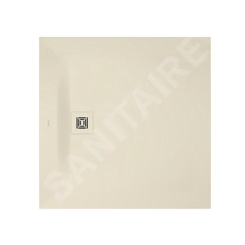 Duravit Sustano - Receveur de douche 1000x1000 mm, DuraSolid, crème matte 720275620000000