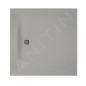 Duravit Sustano - Receveur de douche 1000x1000 mm, DuraSolid, gris mat 720275630000000
