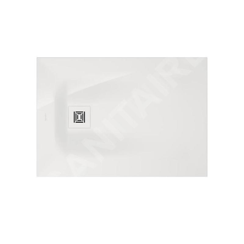 Duravit Sustano - Receveur de douche 1000x700 mm, DuraSolid, blanc brillant 720272730000000