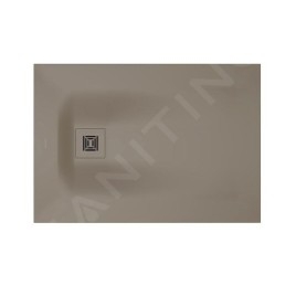 Duravit Sustano - Receveur de douche, 1000x700 mm, DuraSolid, beige mat 720272640000000