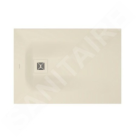 Duravit Sustano - Receveur de douche 1000x700 mm, DuraSolid, crème matte 720272620000000
