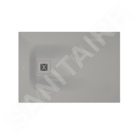 Duravit Sustano - Receveur de douche 1000x700 mm, DuraSolid, gris mat 720272630000000