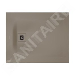 Duravit Sustano - Receveur de douche, 1000x800 mm, DuraSolid, beige mat 720273640000000