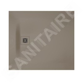 Duravit Sustano - Receveur de douche 1000x900 mm, DuraSolid, crème matte 720274640000000