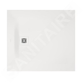 Duravit Sustano - Receveur de douche 1000x900 mm, DuraSolid, blanc mat 720274740000000