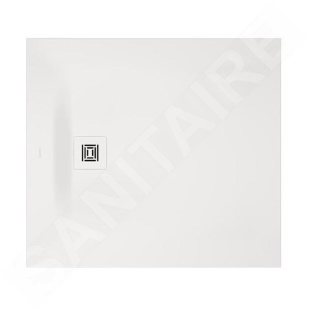 Duravit Sustano - Receveur de douche 1000x900 mm, DuraSolid, blanc mat 720274740000000