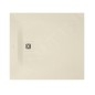 Duravit Sustano - Receveur de douche 1000x900 mm, DuraSolid, crème matte 720274620000000