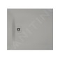 Duravit Sustano - Receveur de douche 1000x900 mm, DuraSolid, gris mat 720274630000000