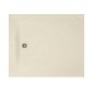 Duravit Sustano - Receveur de douche 1200x1000 mm, DuraSolid, crème matte 720278620000000