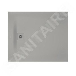 Duravit Sustano - Receveur de douche 1200x1000 mm, DuraSolid, gris mat 720278630000000