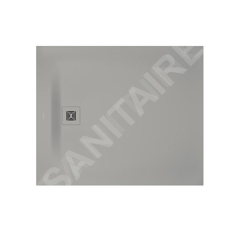 Duravit Sustano - Receveur de douche 1200x1000 mm, DuraSolid, gris mat 720278630000000