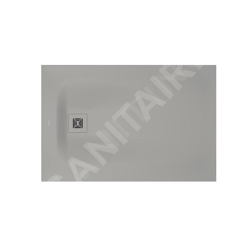 Duravit Sustano - Receveur de douche 1200x800 mm, DuraSolid, gris mat 720276630000000