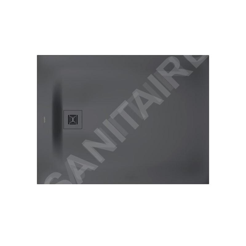 Duravit Sustano - Receveur de douche 1200x900 mm, DuraSolid, gris foncé mat 720277650000000