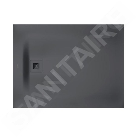 Duravit Sustano - Receveur de douche 1200x900 mm, DuraSolid, gris foncé mat 720277650000000