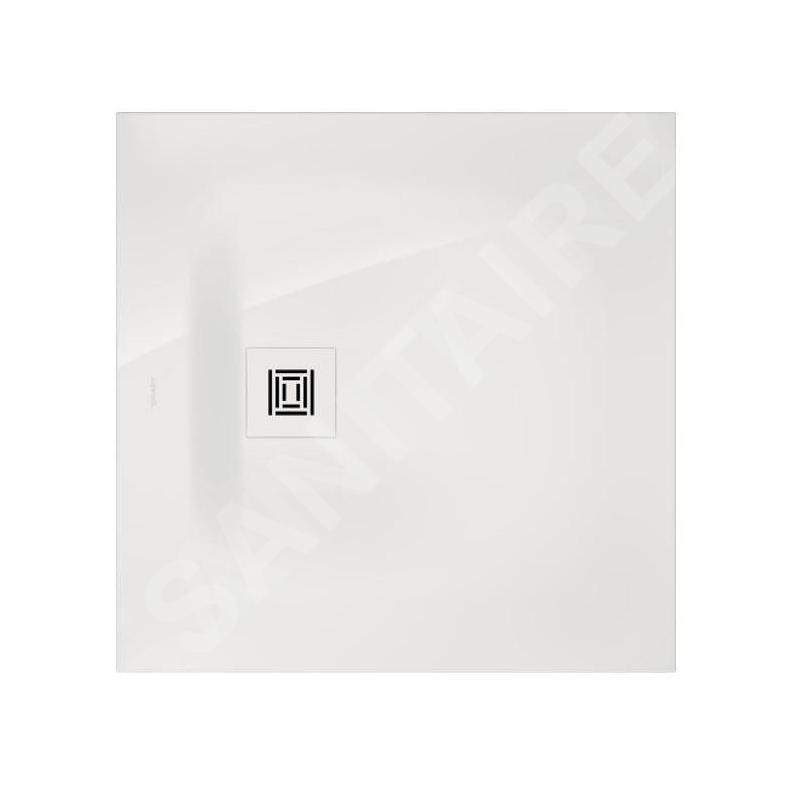 Duravit Sustano - Receveur de douche 800x800 mm, DuraSolid, blanc brillant 720269730000000