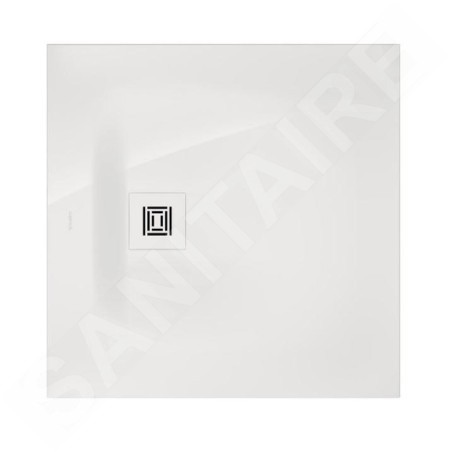 Duravit Sustano - Receveur de douche 800x800 mm, DuraSolid, blanc brillant 720269730000000