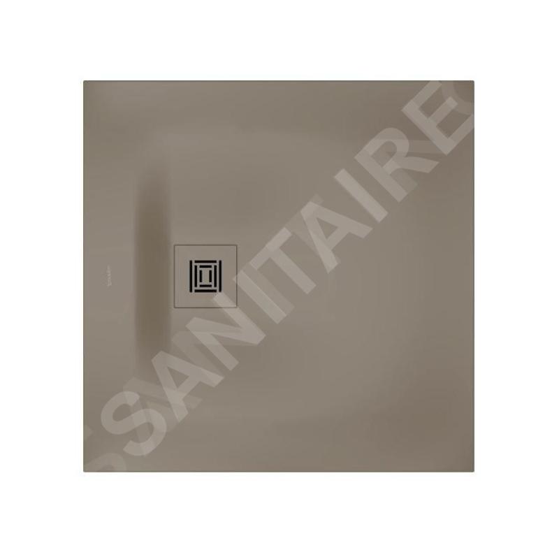 Duravit Sustano - Receveur de douche 800x800 mm, DuraSolid, beige mat 720269640000000