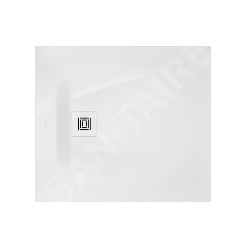 Duravit Sustano - Receveur de douche 900x800 mm, DuraSolid, blanc brillant 720270730000000