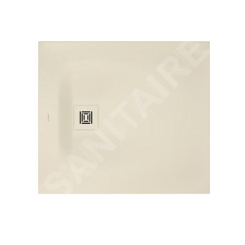 Duravit Sustano - Receveur de douche 900x800 mm, DuraSolid, crème matte 720270620000000