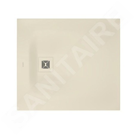 Duravit Sustano - Receveur de douche 900x800 mm, DuraSolid, crème matte 720270620000000