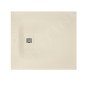 Duravit Sustano - Receveur de douche 900x800 mm, DuraSolid, crème matte 720270620000000