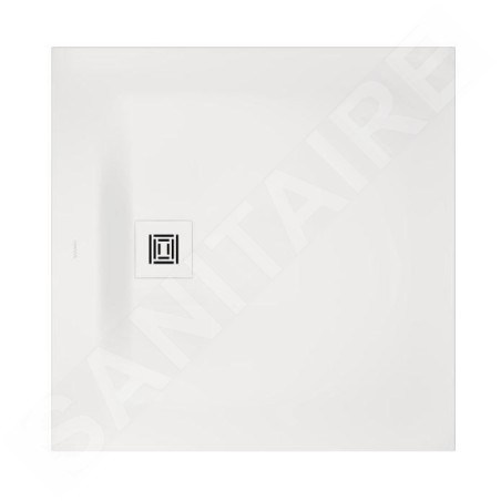 Duravit Sustano - Receveur de douche 900x900 mm, DuraSolid, blanc mat 720271740000000