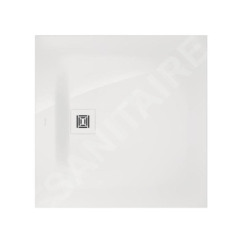 Duravit Sustano - Receveur de douche 900x900 mm, DuraSolid, blanc brillant 720271730000000