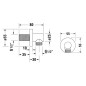 Duravit Accessoires - Coude de raccordement, chrome UV0630008010