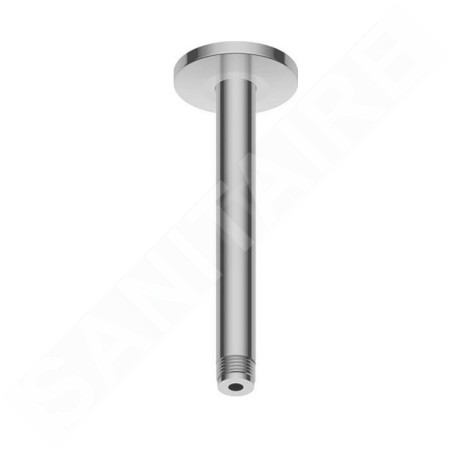Duravit Accessoires - Bras de douche de plafond, 210 mm, chrome UV0670025010