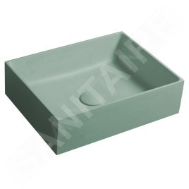 Sapho Formigo - Vasque, 475x365 mm, sans trop-plein, vert FG123