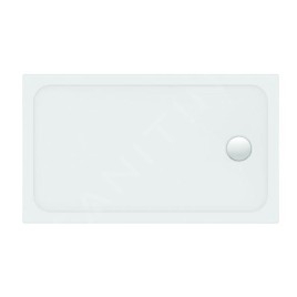 Ideal Standard Connect 2 - Receveur de douche, 1200x700 mm, sortie à droite, blanc R037101