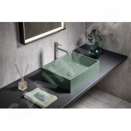 Sapho Formigo - Vasque, 475x365 mm, sans trop-plein, vert FG123