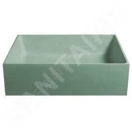 Sapho Formigo - Vasque, 475x365 mm, sans trop-plein, vert FG123