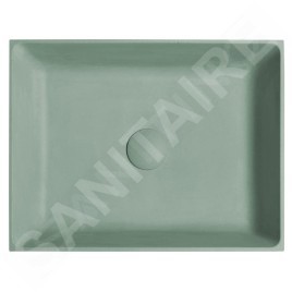 Sapho Formigo - Vasque, 475x365 mm, sans trop-plein, vert FG123