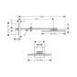 Axor Programme de douche - Douche de tête 300 mm avec connexion, 2 jets, noir mat 35303670