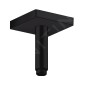 Axor Programme de douche - Bras de douche de plafond, 100 mm, noir mat 26437670